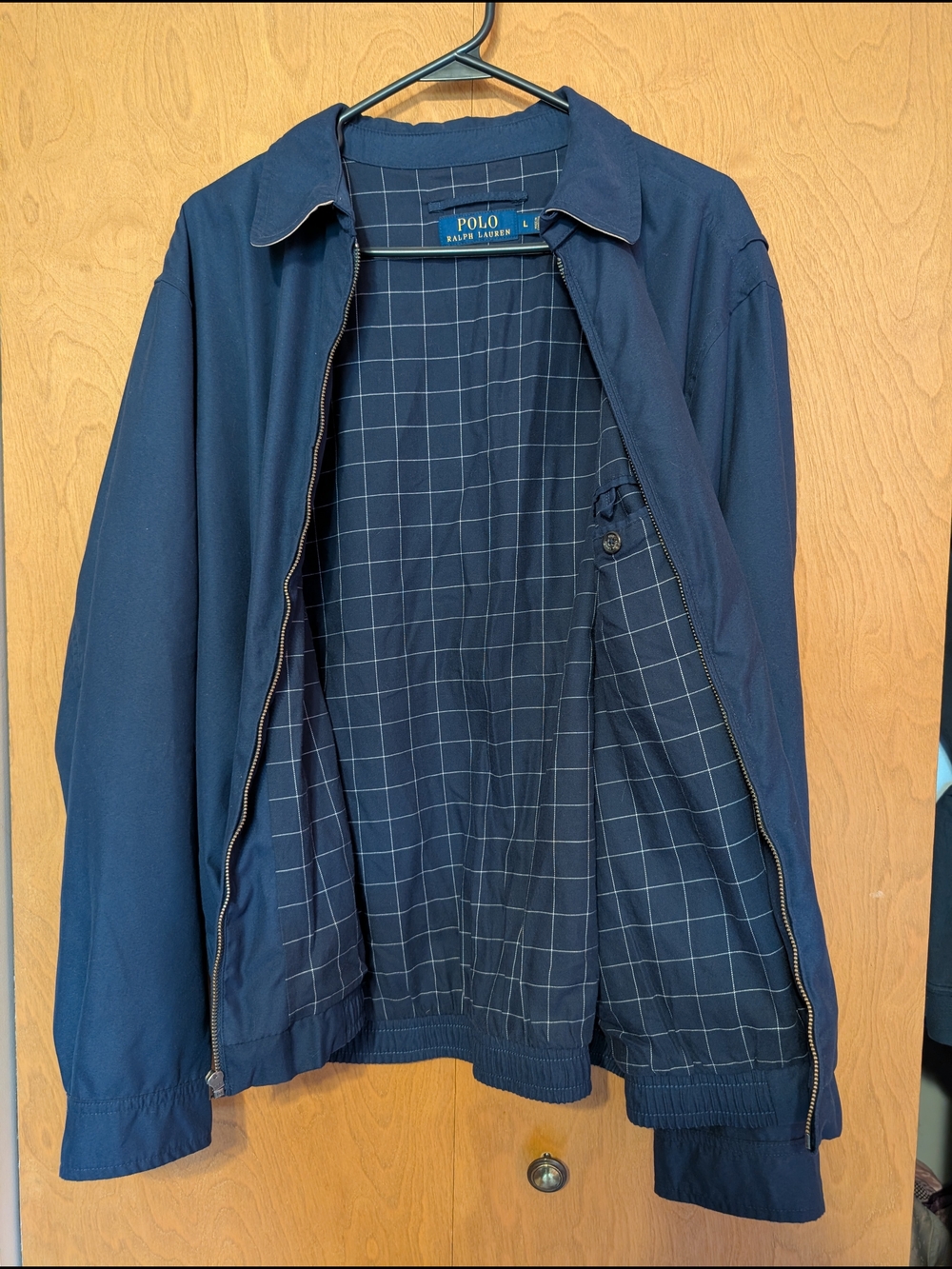Polo by Ralph Lauren Navy Zip-Up Lightweight Jacket - Picture 3 of 13